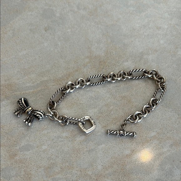 David Yurman Bracelet with Bow Charm - Picture 2 of 5